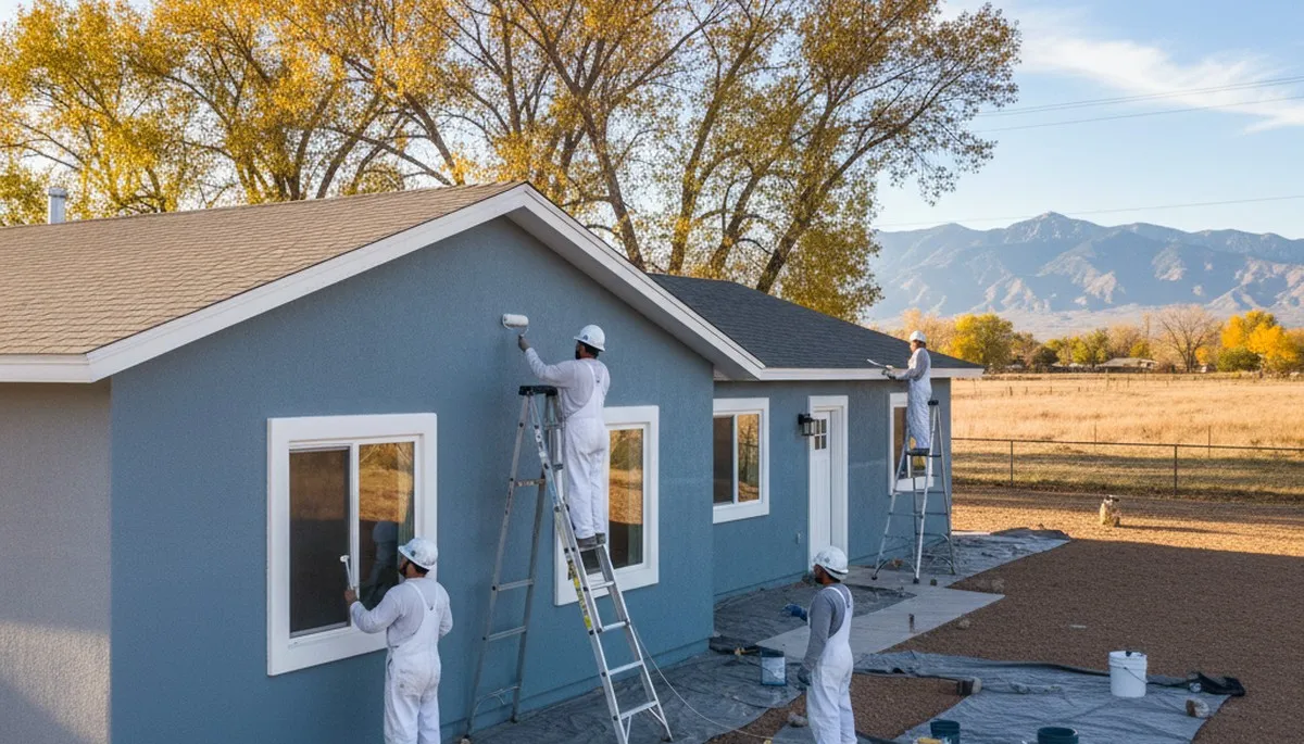 Professional house painters in Albuquerque NM providing exterior home painting services