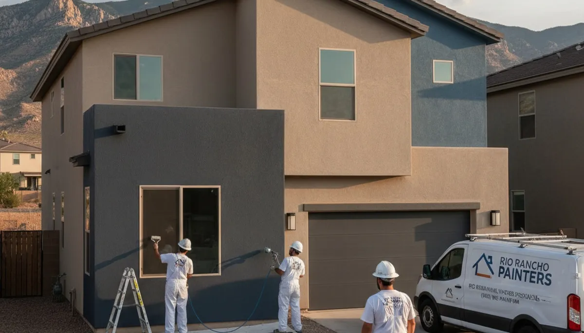 Professional house painters serving Albuquerque, NM for interior and exterior painting services