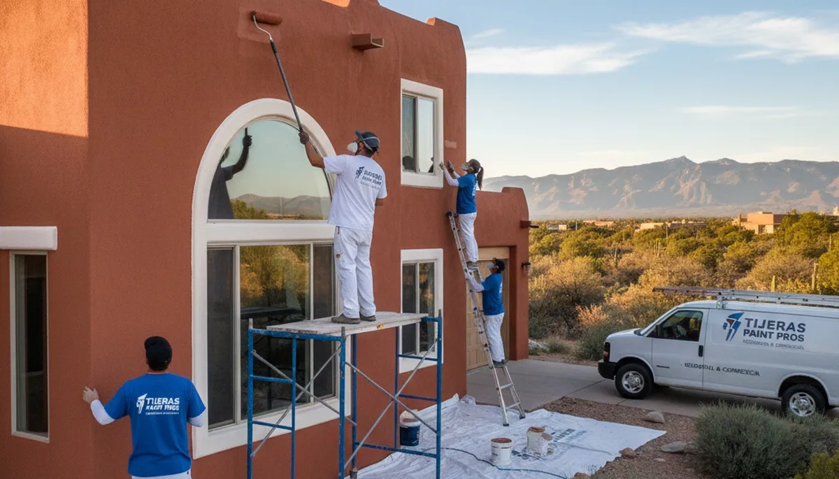 Professional house painting service in Albuquerque, NM for interior and exterior home painting
